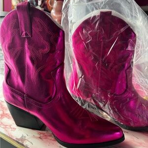 SHEIN Magenta Footwear